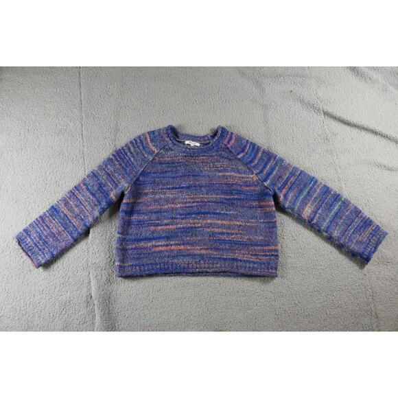 Madewell Sweater M Space-Dyed Kersdale Wool Blend Striped Pullover Faire Trade - Picture 1 of 8